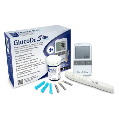 Глюкометр GlucoDr S + 25 тест-полосок глюкоДРS+25 фото