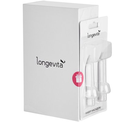 Ирригатор портативный LONGEVITA (Лонгевита) для ротовой полости модель FC2550 + 2 насадки  ириглонж фото