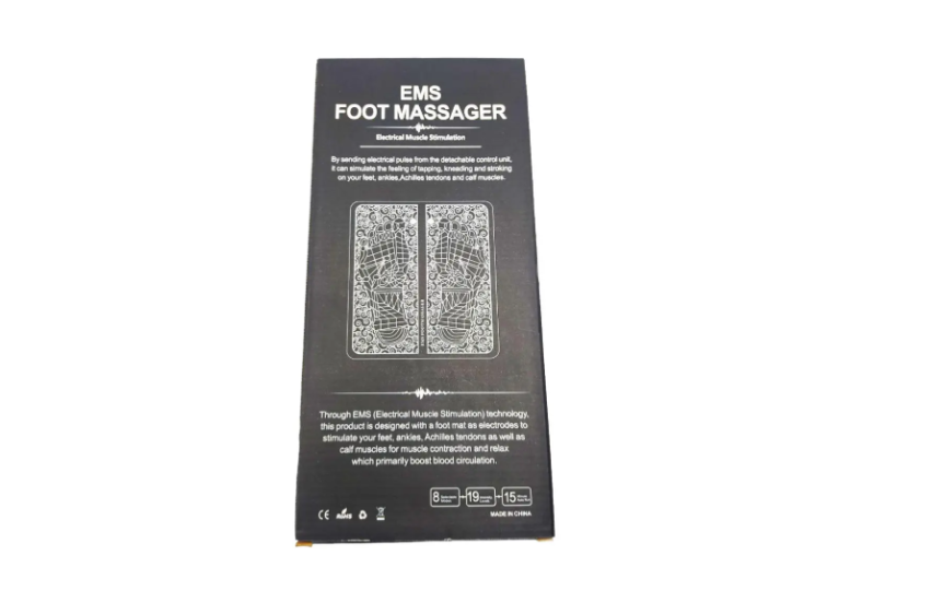 Массажный коврик EMS для ступней аккумуляторный масажний килимок фото