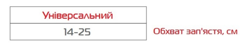 Бандаж на променево-зап'ястний суглоб роз'ємний з ребром жорсткості та фіксацією великого пальця R8204 8204 фото