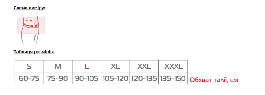 Пояс лікувально-профілактичний еластичний R4103 R4103 фото