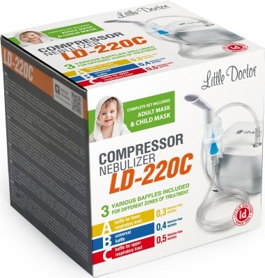 Ингалятор (небулайзер) Little Doctor LD-220С компрессорный LD-220С фото