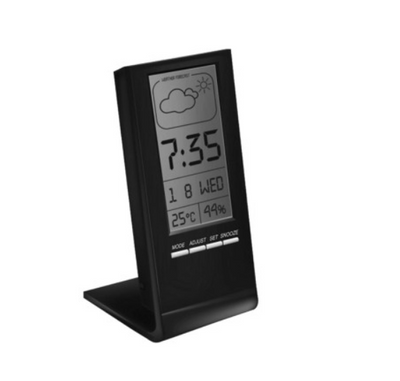 Цифровой термогигрометр Т-14 с часами т-14 фото